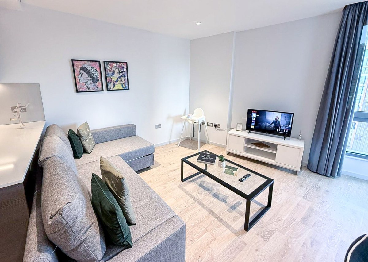 Living room in Kings Cross